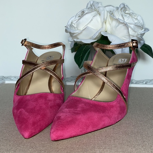 🐰 Bruno Magli • “Carla” Suede Mule Heels - Picture 9 of 10